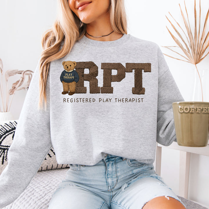 RPT Play Therapy Sweatshirt — Vintage Bear